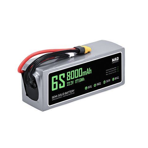 Твердотільний літій-іонний акумулятор для дрону MAD 6S 8Ah Drone Solid State Lithium-ion Battery 2944 фото