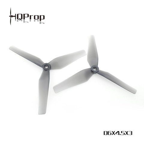 Пропелер для дрону HQProp D6X4.5X3 Grey for Cinewhoop (2CW+2CCW)-Poly Carbonate 2862 фото