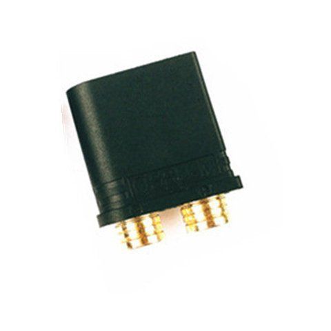 Силовий конектор QS8U Black Antispark Connector High current connector Male Black / Female housing with male golden connector 3655 фото
