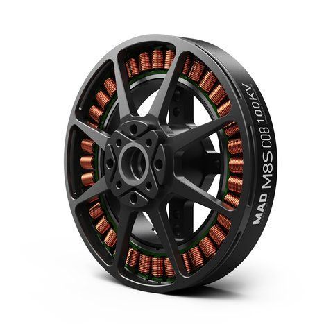 Безколекторний двигун для дрону M8S C08 (8108) EEE V1 brushless drone motor 100KV 2913 фото