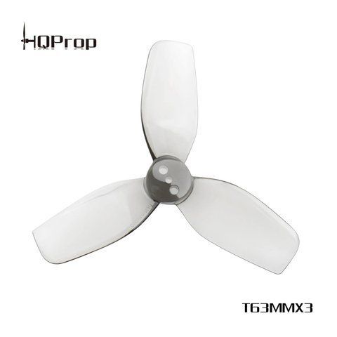 Пропелер для дрону HQProp DT63MMX3 V2 Grey (2CW+2CCW)-Poly Carbonate Grey 2863 фото