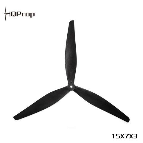 Пропелер HQProp 15X7X3 (1CCW+1CW) Black-Glass Fiber Reinforced Nylon rg_509 фото