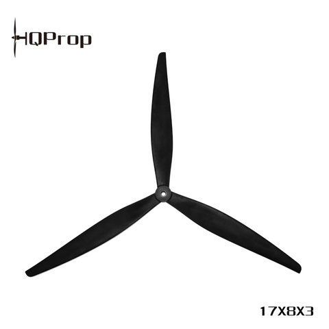 Пропелер HQProp 17X8X3 (1CW+1CCW) Black-Glass Fiber Reinforced Nylon rg_511 фото
