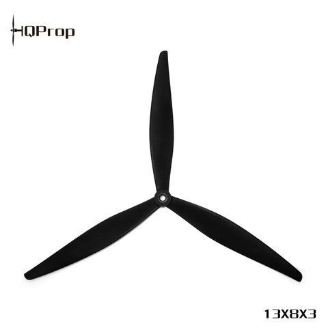 Пропелер HQProp 13X8X3(1CW+1CCW) Black-Glass Fiber Reinforced Nylon rg_512 фото