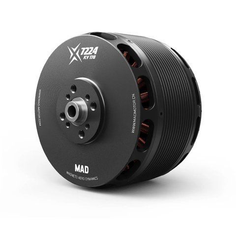 Двигун для eVTOL літака-дрону X7224 eVTOL Airplane Drone Motor 160KV 3219 фото