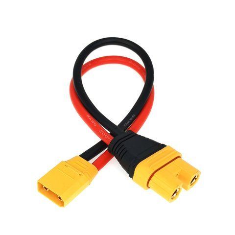 Перехідник кабелю AS150 F to XT90 M Connector Adapter with 10AWG Cable for Battery Charging 4329 фото