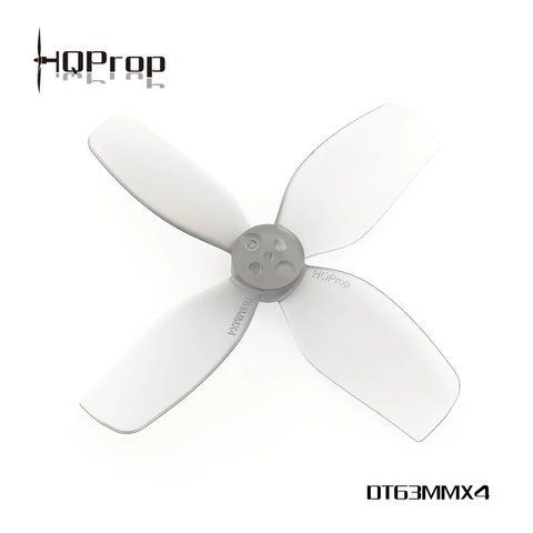 Пропелер HQProp DT63MMX4 Light Grey (2CW+2CCW)-Poly Carbonate rg_517 фото