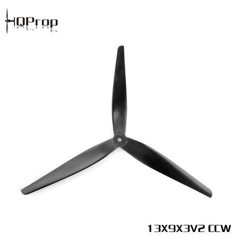 Пропелер HQ X-Class Prop 13X9X3V2(1CCW+1CW) Black-Glass Fiber Reinforced Nylon rg_518 фото