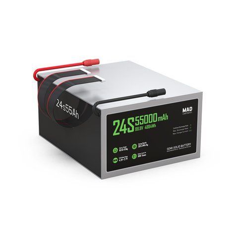 Твердотільний літій-іонний акумулятор для дрону MAD 24S 55Ah Drone Solid State Lithium-ion Battery 2928 фото