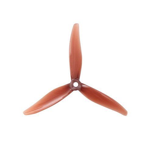 Пропелер для дрону Gemfan Hurricane MCK Edition ReV3 51366-3 Durable Tri-Blade 5" Prop (2CCW+2CW) Litchi Red 2783 фото