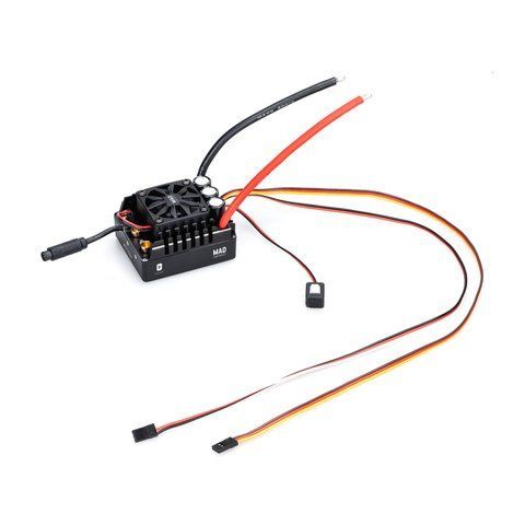 Сенсорний безколекторний регулятор швидкості (ESC) MAX7 200A HV 3-8s Brushless Sensored ESC for 1/7 RC model car 3494 фото
