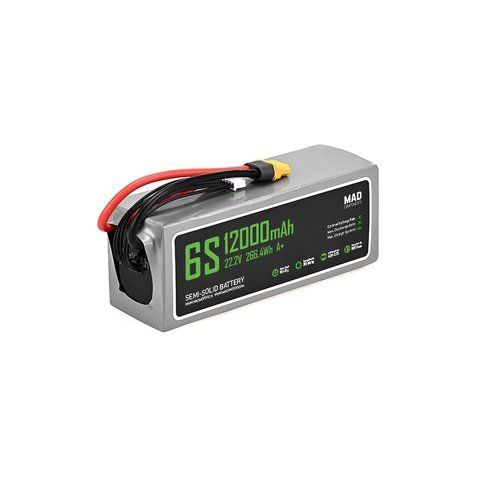 Твердотільний літій-іонний акумулятор для дрону MAD 6S 12Ah A+ Drone Solid State Lithium-ion Battery 2943 фото