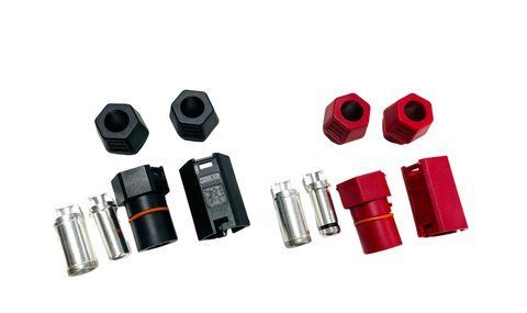 Силовий конектор QS10H Single lock waterproof ring Antispark Connector Crimp 3510 фото