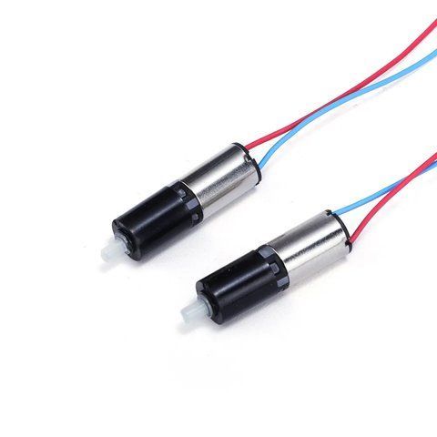 Колекторний мікродвигун brushed mic motor 6mm19L(with plastic shaft) 3718 фото
